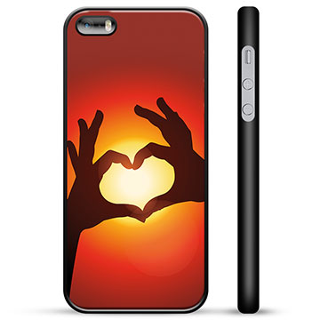 Coque de Protection iPhone 5/5S/SE - Silhouette de Coeur
