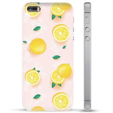 Coque iPhone 5/5S/SE en TPU - Motif Citron