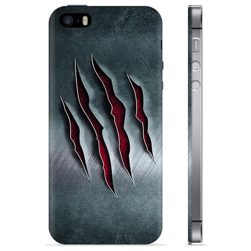 Coque iPhone 5/5S/SE en TPU - Les Griffes