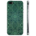 Coque iPhone 5/5S/SE en TPU - Mandala Vert