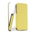 Étui à Rabat Ultra Fin Puro pour iPhone 5C - Jaune