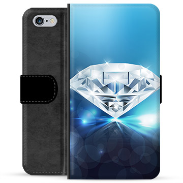 Étui Portefeuille Premium iPhone 6 / 6S - Diamant