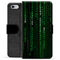 Étui Portefeuille Premium iPhone 6 / 6S - Crypté