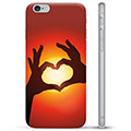 Coque iPhone 6 / 6S en TPU - Silhouette de Coeur