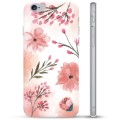 Coque iPhone 6 Plus / 6S Plus en TPU - Fleurs Roses