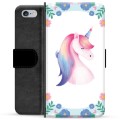 Étui Portefeuille Premium iPhone 6 / 6S - Licorne