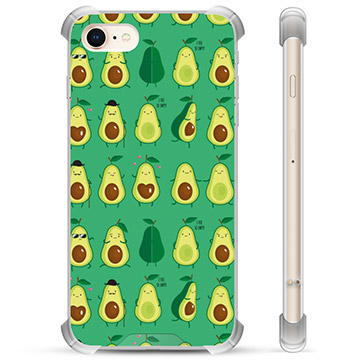 Coque Hybride iPhone 7/8/SE (2020)/SE (2022) - Avocado Pattern