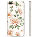Coque iPhone 7 Plus / iPhone 8 Plus en TPU - Motif Floral