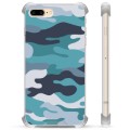 Coque Hybride iPhone 7 Plus / iPhone 8 Plus - Camouflage Bleu