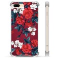 Coque Hybride iPhone 7 Plus / iPhone 8 Plus - Fleurs Vintage