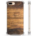 Coque Hybride iPhone 7 Plus / iPhone 8 Plus - Bois