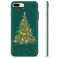 Coque iPhone 7 Plus / iPhone 8 Plus en TPU - Sapin de Noël