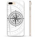 Coque iPhone 7 Plus / iPhone 8 Plus en TPU - Boussole