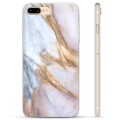 Coque iPhone 7 Plus / iPhone 8 Plus en TPU - Marbre Élégant