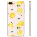 Coque iPhone 7 Plus / iPhone 8 Plus en TPU - Motif Citron