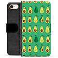 Étui Portefeuille Premium iPhone 7/8/SE (2020)/SE (2022) - Avocado Pattern