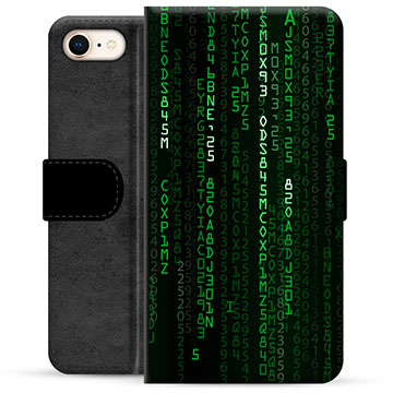 Étui Portefeuille Premium iPhone 7/8/SE (2020)/SE (2022) - Crypté