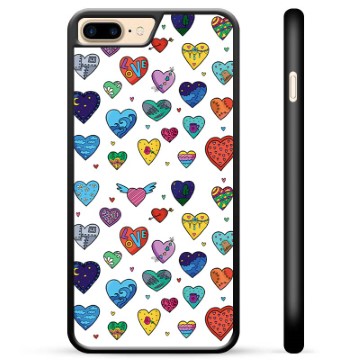 Coque de Protection iPhone 7 Plus / iPhone 8 Plus - Cœurs