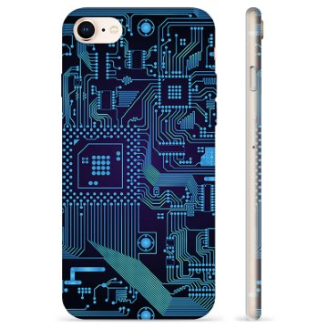 Coque iPhone 7/8/SE (2020)/SE (2022) en TPU - Circuit Imprimé