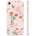 Coque iPhone 7/8/SE (2020)/SE (2022) en TPU - Fleurs à L'aquarelle