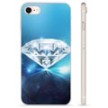 Coque iPhone 7/8/SE (2020)/SE (2022) en TPU - Diamant