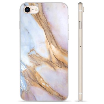 Coque iPhone 7/8/SE (2020)/SE (2022) en TPU - Marbre Élégant