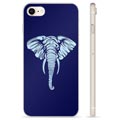 Coque iPhone 7/8/SE (2020)/SE (2022) en TPU - Éléphant