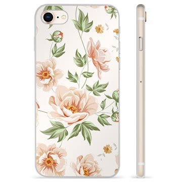 Coque iPhone 7/8/SE (2020)/SE (2022) en TPU - Motif Floral