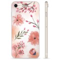 Coque iPhone 7/8/SE (2020)/SE (2022) en TPU - Fleurs Roses