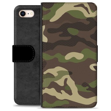 Étui Portefeuille Premium iPhone 7/8/SE (2020)/SE (2022) - Camouflage