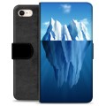 Étui Portefeuille Premium iPhone 7/8/SE (2020)/SE (2022) - Iceberg