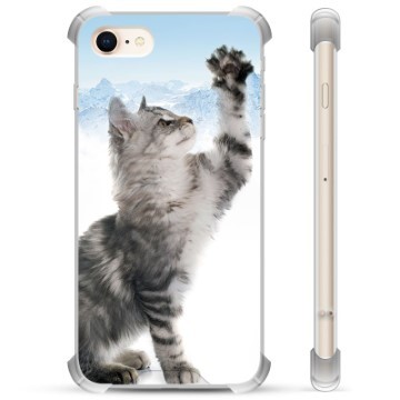 Coque Hybride iPhone 7/8/SE (2020)/SE (2022) - Chat