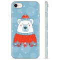 Coque iPhone 7/8/SE (2020) en TPU - Ours de Noël
