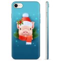 Coque iPhone 7/8/SE (2020)/SE (2022) en TPU - Cochonnet d'Hiver