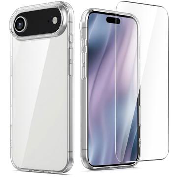 Coque iPhone Air en TPU avec Protecteur d’Écran - 9H - Saii 2-en-1