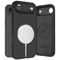 Coque iPhone Air en silicone liquide Tech-Protect - Compatible MagSafe - Noire
