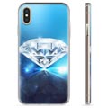 Coque iPhone X / iPhone XS en TPU - Diamant