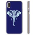 Coque iPhone X / iPhone XS en TPU - Éléphant