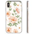 Coque iPhone X / iPhone XS en TPU - Motif Floral