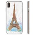 Coque iPhone X / iPhone XS en TPU - Paris