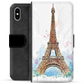 Étui Portefeuille Premium iPhone X / iPhone XS - Paris