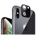 Faux Autocollant Appareil Photo pour iPhone X / iPhone XS - Noir