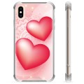 Coque Hybride iPhone X / iPhone XS - Love