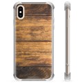 Coque Hybride iPhone X / iPhone XS - Bois