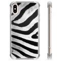 Coque Hybride iPhone X / iPhone XS - Zèbre