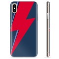 Coque iPhone X / iPhone XS en TPU - Foudre