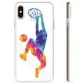 Coque iPhone X / iPhone XS en TPU - Slam Dunk