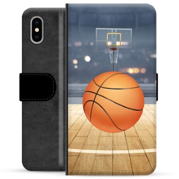 Étui Portefeuille Premium iPhone X / iPhone XS - Basket-ball