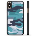 Coque de Protection iPhone X / iPhone XS - Camouflage Bleu