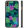 Coque de Protection iPhone X / iPhone XS - Fleurs Tropicales